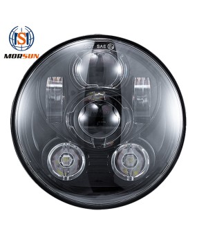 Suitable for 5.75-inch Harley Davidson front headlight LED motorcycle modification 45W high beam low beam motorcycle light