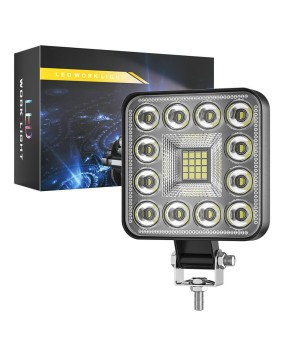 New car LED work light 3-inch mini square floodlight 28LED engineering auxiliary light off-road light