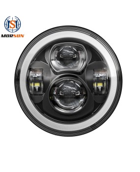 Suitable for 7-inch Jeep Wrangler headlights, LED car lights, motorcycle headlights, 7-inch headlights, Z-shaped tangent line