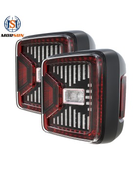 Suitable for JEEP Jeep Wrangler taillights car modification LED taillights Jeep Wrangler JL2018+