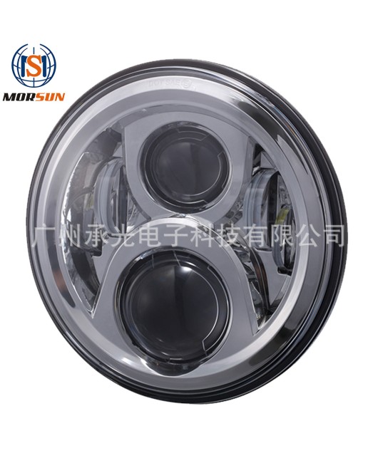 7-inch Jeep Wrangler headlights, Harley LED modified front headlights, 50W second-generation Jeep LED headlights