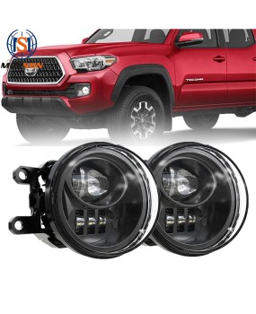 Suitable for 16-19 Toyota Tacoma pickup truck front fog light LED bar light modification light