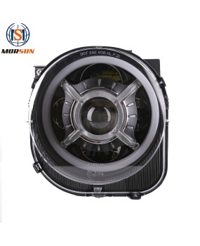 Suitable for JEEP Freedom Hero headlights, LED car lights, cool RGB mode car modification headlights