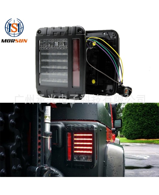 Manufacturer direct sales for JEEP Wrangler taillights, LED taillights for cars, and European and American version taillights for car modification