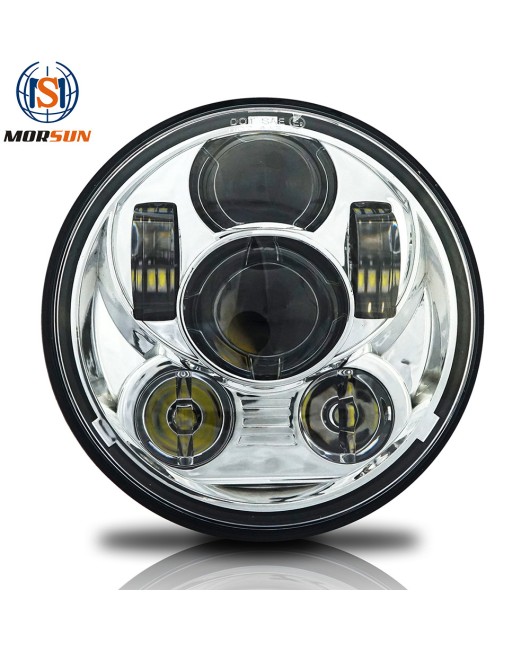 5.75-inch Harley modified headlights LED high and low beam lights 45W new motorcycle headlights