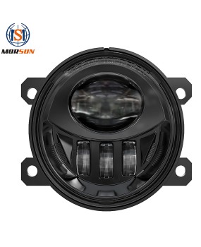 Suitable for Jeep Wrangler fog light modification, front bumper anti fog light, LED car fog light