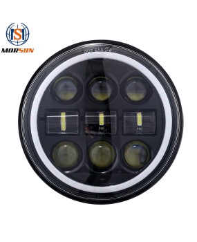 Chengguang Electronics 5.75-inch Harley headlights Harley LED headlights 45W locomotive modified dual color headlights