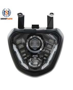 Suitable for motorcycle Yamaha headlights, daytime running lights, LED headlights, for Yamaha MT 07 FZ 07