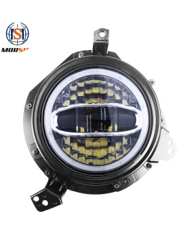 New model suitable for 2018 Wrangler JL headlights JL Jeep LED car lights 9-inch bracket with integrated light