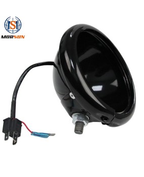 5.75-inch lamp shell Harley motorcycle lamp shell motorcycle modification front headlight lamp shell (excluding lamp)