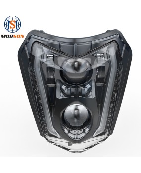 New KTM headlights modified with motorcycle headlights suitable for KTM EXC EXCF SX SXF XC