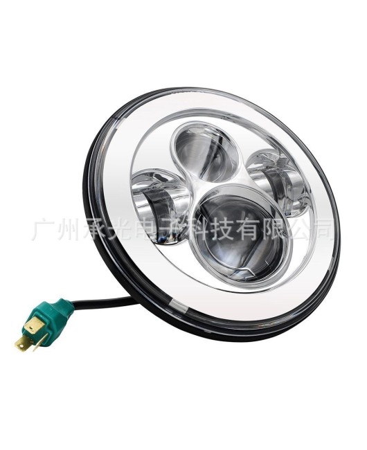 7-inch LED headlights suitable for Jeep headlights, Wrangler headlights, Harley modified LED headlights