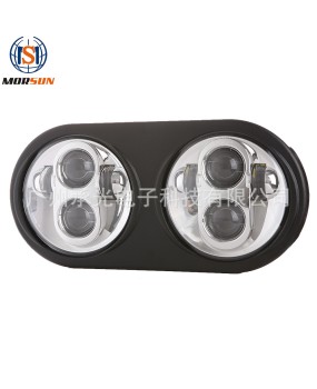 Suitable for Harley Davidson dual lights 5.75-inch Harley dual lights LED headlights Harley Davidson road gliding dual lights