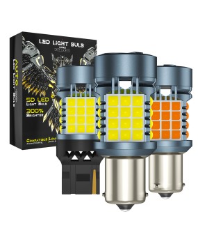 Car LED reversing light decoding LED driving light 1156T20 3030 48smd anti flicker fan bulb