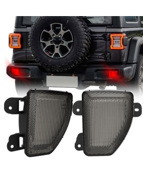 The new JL rear bumper taillights are suitable for Jeep Wrangler JL2018+LED taillight warning lights and signal lights