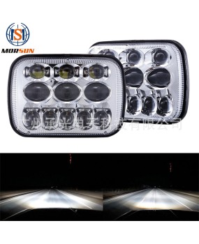 Suitable for 7-inch Jeep Wrangler headlights 5X7 square lights truck modification LED headlights