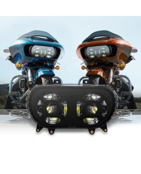 Suitable for Harley LED Dual Head 2015+Harley Gliding Motorcycle