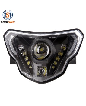 Suitable for BMW headlight assembly motorcycle modification. The headlights have passed the European E24 certification