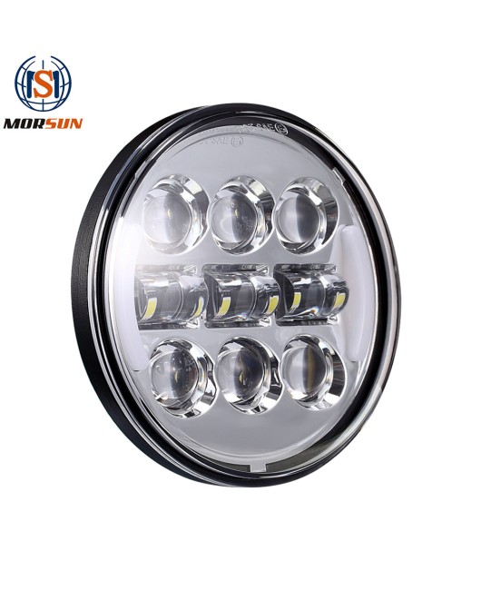 5.75-inch Harley Davidson LED headlights 45W Harley motorcycle modified dual color headlights factory direct sales