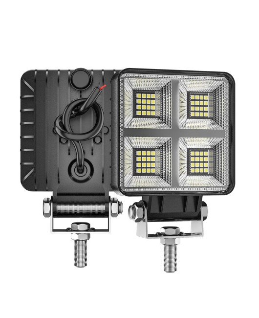 New car LED work light 4-inch floodlight excavator light engineering light drilling locomotive modification reverse light high brightness