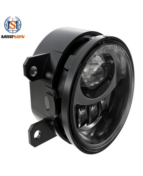 Suitable for Jeep Wrangler fog light modification, front bumper anti fog light, LED car fog light