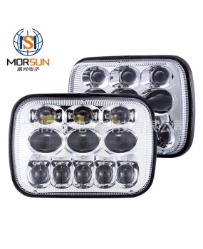 Suitable for 7-inch Jeep Wrangler headlights 5X7 square lights truck modification LED headlights