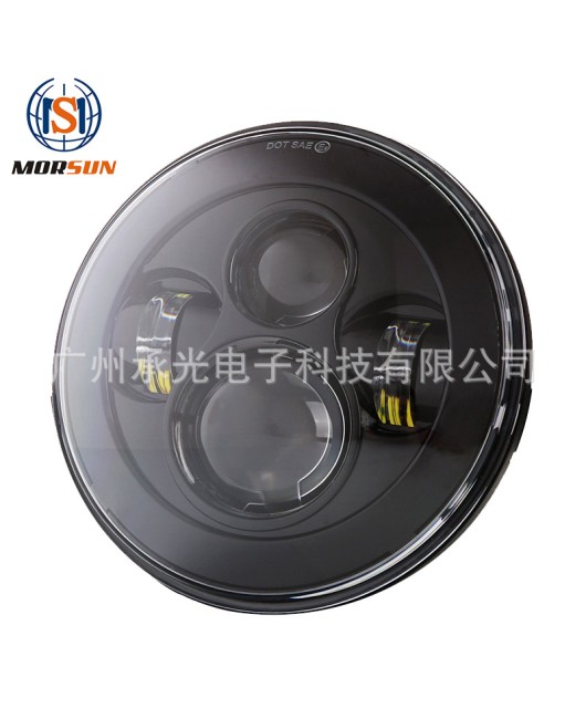 7-inch LED headlights suitable for Jeep headlights, Wrangler headlights, Harley modified LED headlights