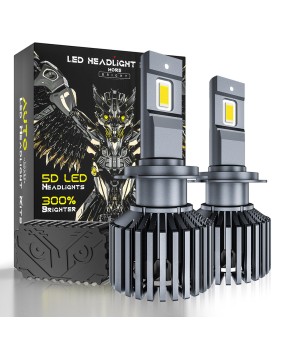 New LED car headlights H7 110W 22000LM front headlights headlight bulb low beam high beam super bright