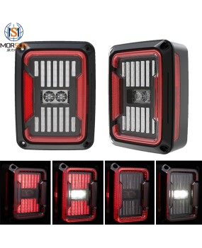 Suitable for Jeep Wrangler LED taillights, car modified taillights, DOT certified patented products