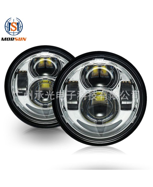 5-inch Harley Davidson headlights, Davidson Fat Ba headlights, LED headlights, Harley modified headlights