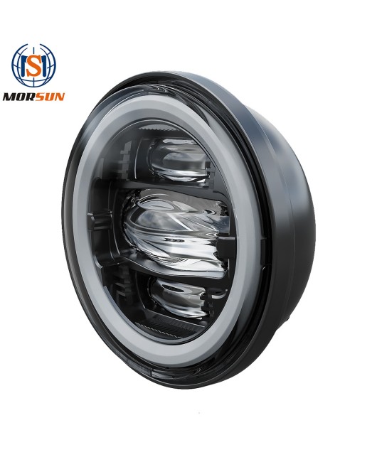 4.5 inch fog light suitable for Harley fog light locomotive modification LED auxiliary light with angel eye daytime running light