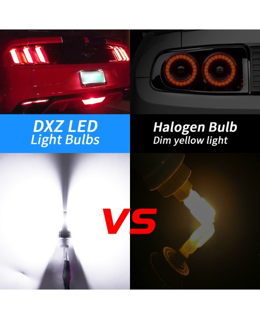 Cross border car LED bulb 3570 turn signal light 1156/1157/T20/T25 anti flicker decoding reverse light