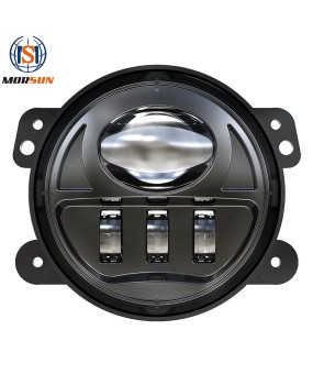 Suitable for Wrangler 4-inch fog lights, car LED fog lights, Jeep Cherokee off-road vehicle modified front bumper lights