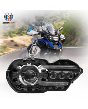 Motorcycle light LED headlights suitable for BMW headlight assembly modification K1200R 2005-2009