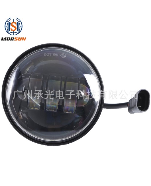 4.5 inch Harley fog light 30W fog light LED auxiliary light Harley locomotive modified fog light factory direct sales