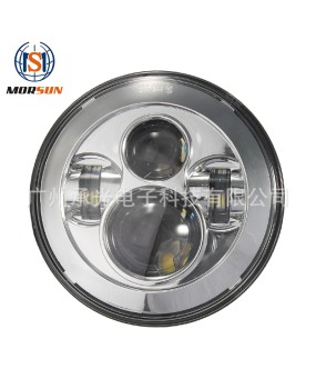 Factory direct sales suitable for Jeep Wrangler headlights 7-inch Harley modified headlights LED45W circular headlights