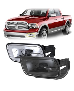 Suitable for the new Dodge Ram fog light LED fog light modification front bumper light 2013-2018