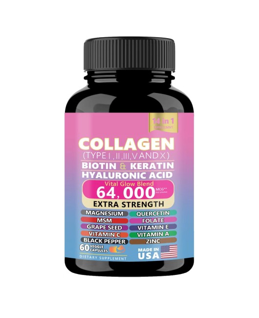 TK Cross border Exclusive Hot selling Collagen Capsules Collagen capsules 60 capsules Collagen