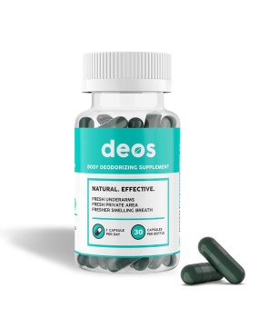 Spot Deos Full Body Deodorizing Supplement | Deos Internal Deodorizer Full Body Original Edition, Same Day Shipping