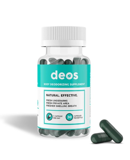 Spot Deos Full Body Deodorizing Supplement | Deos Internal Deodorizer Full Body Original Edition, Same Day Shipping