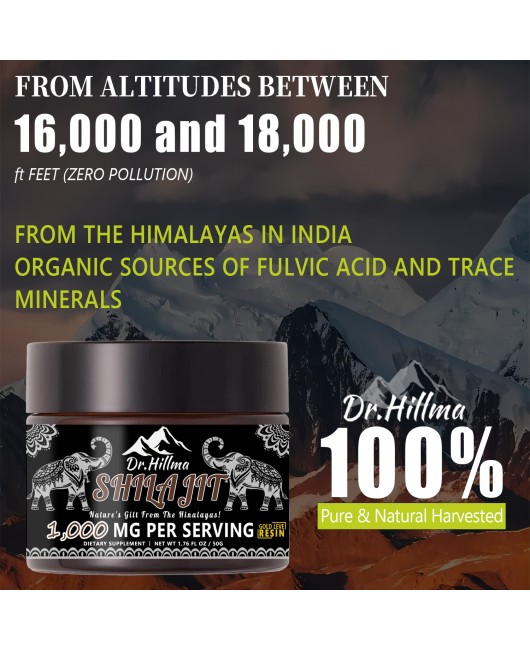 TK popular factory Shilajit 1000MG PER SERVING Shilajit cream