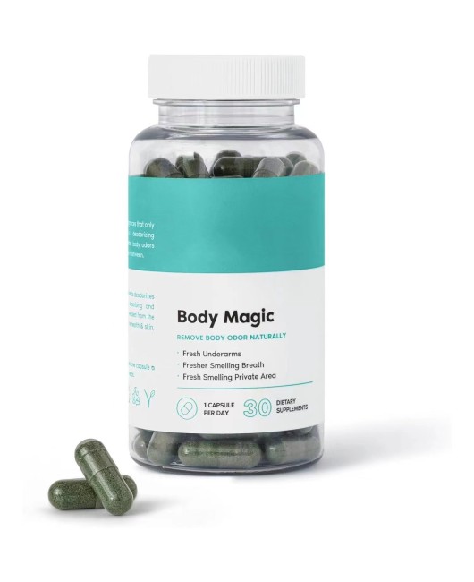 Spot foreign trade hot selling chlorophyll capsules Body Magic Capsules manufacturer chlorophyll capsules