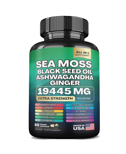 TK Seaweed Capsules, Sea Moss Wholesale, Cross border Special Heating, Hot Selling, Hot Selling, Spot Seaweed, Sea Moss