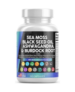 TK Explosive Cross border Exclusive Supply Source Factory Wholesale White Sea Moss Capsules in Stock Hot Selling White Sea Moss