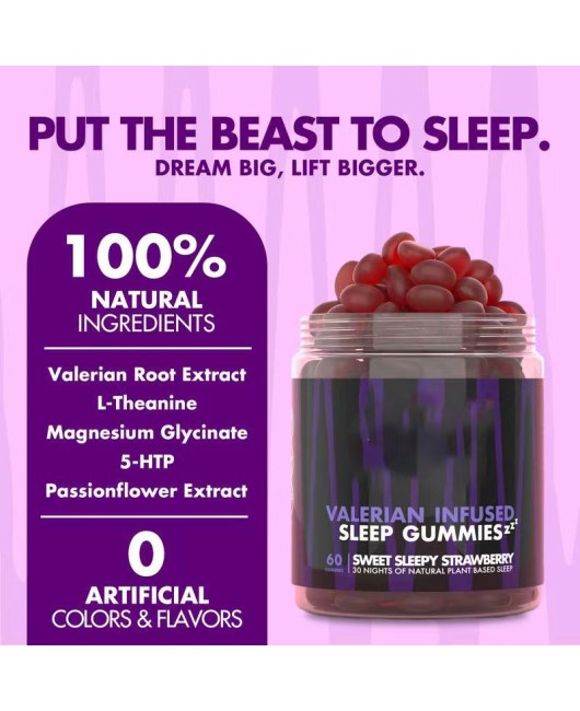 TK Cross border US Region Explosive Product Manufacturer Valerian Infused Sleep Soft