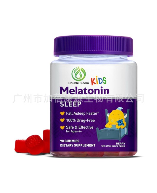 Cross border hot selling children's melatonin gummies sleep cross-border exclusive factory source O/E/M