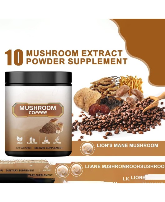 Cross border Lion Mane Mushroom Powder - Lin mane mushroom powder source manufacturer