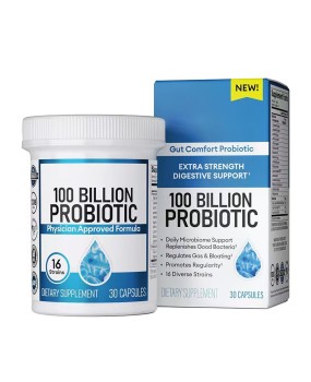 Spot hot selling foreign trade products: 30 probiotic capsules. Probiotic capsules can support 0EM stickers