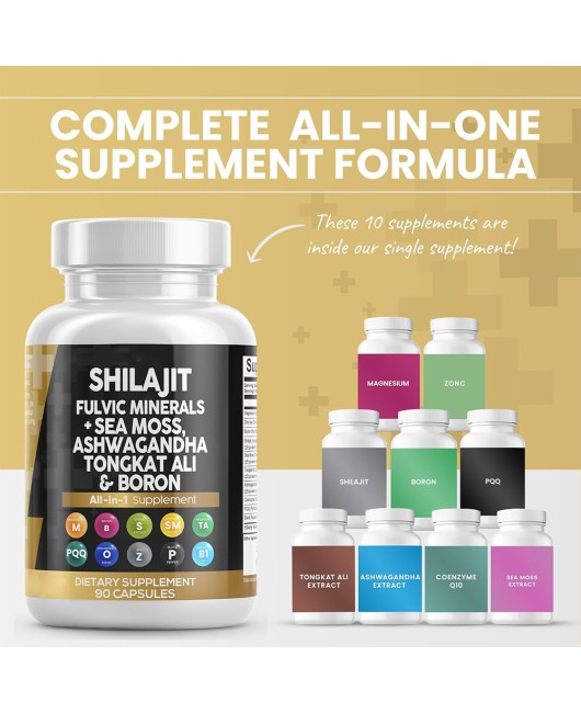 Xilaizhi Capsules Cross border Exclusive for Shilajit Capsules Seaweed Capsules Source Factory