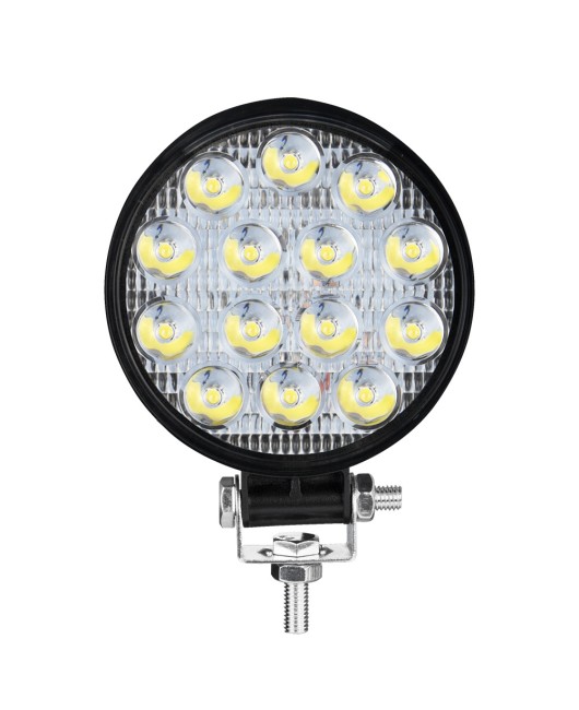 DXZ car LED work light 4-inch round 14 light 42W auxiliary light modification headlight engineering spotlight headlight